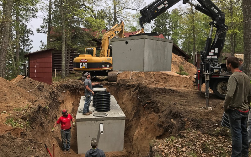 septicsystem2 septic system install in Pine River, Minnesota